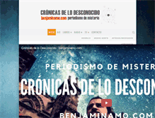 Tablet Screenshot of benjaminamo.com